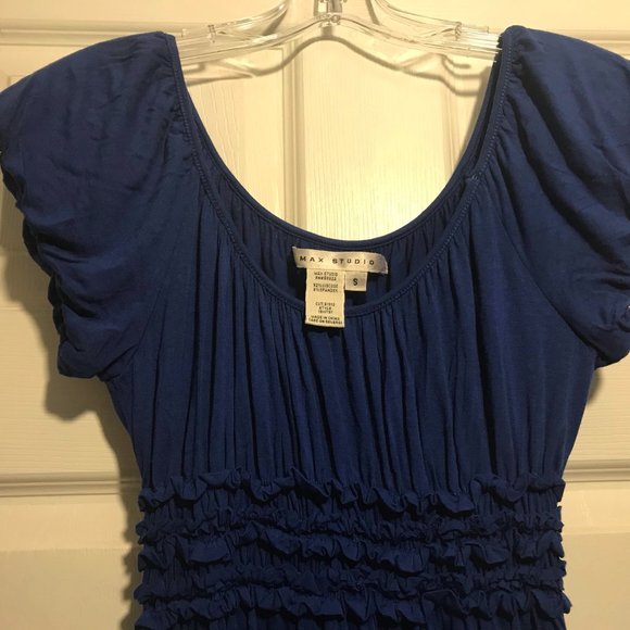 Max Studio Royal Blue Dress (Small) - Picture 3 of 3